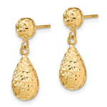 Load image into Gallery viewer, Leslie's 10K D/C Post Dangle Earrings10LE100