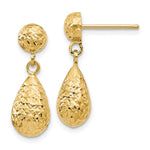 Load image into Gallery viewer, Leslie's 10K D/C Post Dangle Earrings10LE100