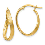 Load image into Gallery viewer, Leslie's 10K Polished Hinged Hoop Earrings10LE106