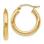 Load image into Gallery viewer, Leslie's 10K Polished Hinged Hoop Earrings10LE111