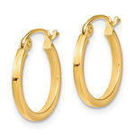 Load image into Gallery viewer, Leslie's 10K Polished Hinged Hoop Earrings10LE116