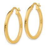 Load image into Gallery viewer, Leslie's 10K Polished Hinged Hoop Earrings10LE185