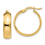 Load image into Gallery viewer, Leslie's 10K Polished Hinged Hoop Earrings10LE213