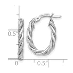 Load image into Gallery viewer, Leslie's 10K White Gold Earrings10LE369