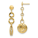 Load image into Gallery viewer, Leslie's 10K Polished Post Dangle Earrings10LE482