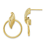 Load image into Gallery viewer, Leslie's 10K Polished D/C Post Dangle Earrings10LE503