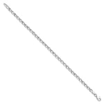 Load image into Gallery viewer, Leslie's 10K White Gold Polished Link Bracelet10LF513-7.5
