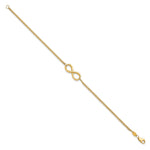Load image into Gallery viewer, Leslie's 10K Polished Infinity Bracelet10LF523-7.5