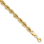 Load image into Gallery viewer, Leslie's 10K Polished Fancy Link Bracelet10LF577-7.25