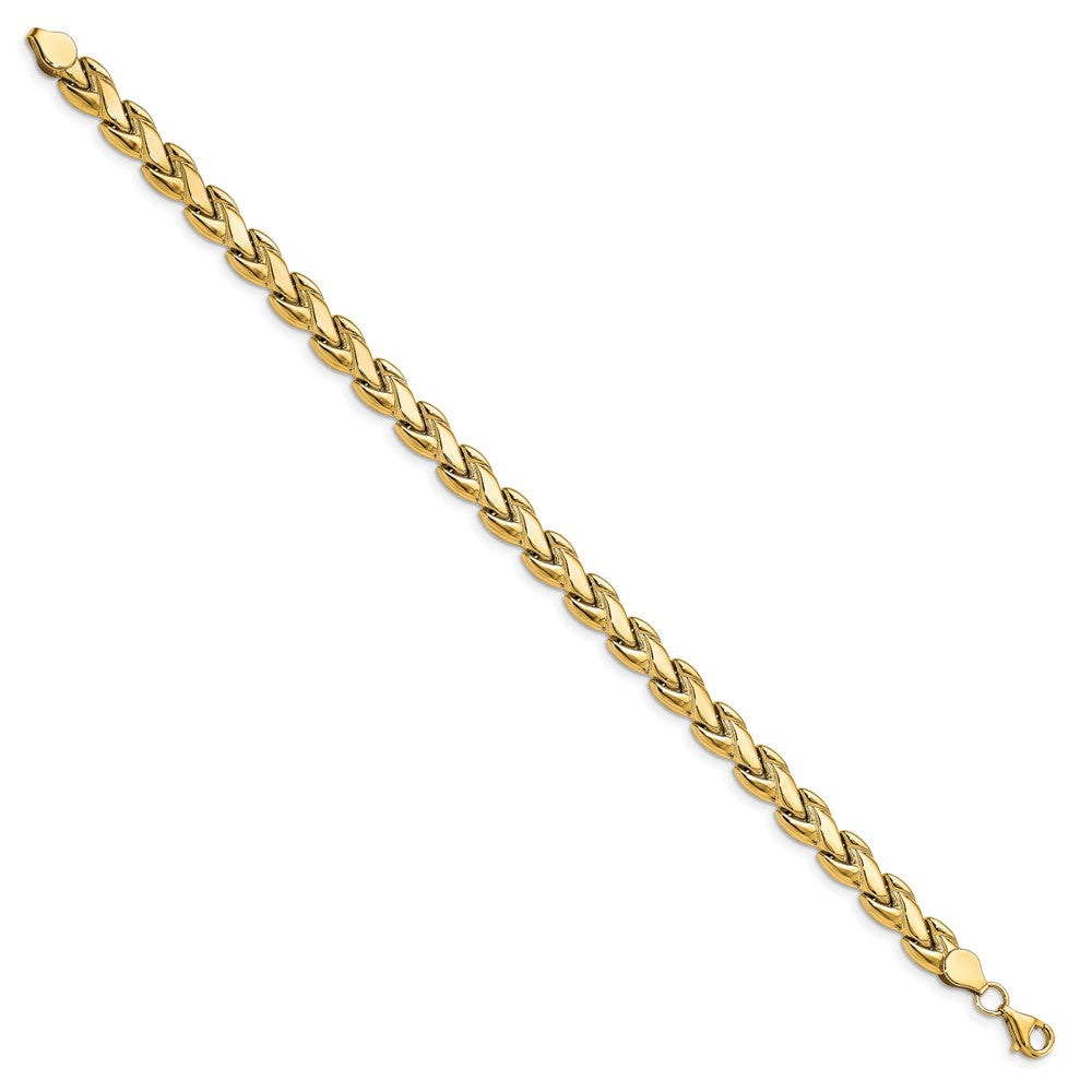 Leslie's 10K Polished Fancy Link Bracelet10LF602-7.5