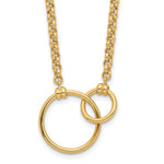 Load image into Gallery viewer, Leslie's 10k Polished Link Necklace10LF614-18