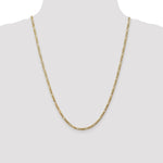 Load image into Gallery viewer, Leslie's 14K 3.25mm Flat Figaro Chain1234-24
