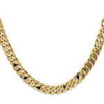 Load image into Gallery viewer, Leslie's 14K 6.75mm Flat Beveled Curb Chain1236-26