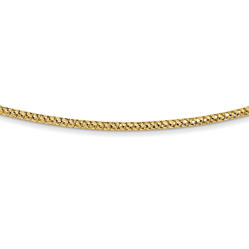 Leslie's 14K 1.5mm D/C Neckwire Necklace1330-16