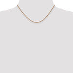 Load image into Gallery viewer, Leslie's 14K Rose Gold 1.2mm Spiga (Wheat) Chain1851-16