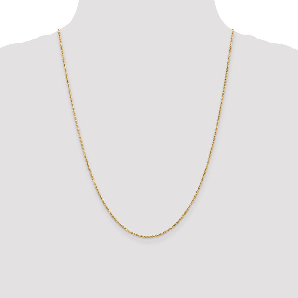 18K Leslie's 1.3mm Heavy-Baby Rope Chain18LP10-24