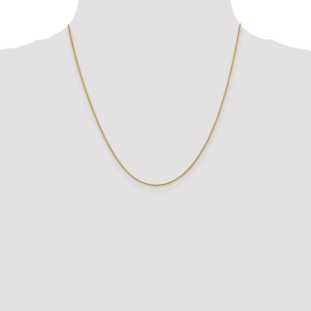 18K Leslie's 1.00mm D/C Spiga Chain18LP13-20