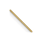 Load image into Gallery viewer, 18K Leslie's .5mm Box Chain18LP17-20