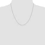 Load image into Gallery viewer, 18K Leslie's WG 0.50mm Box Chain18LP20-20