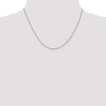 Load image into Gallery viewer, 18K Leslie's WG 0.70mm Box Chain18LP21-18