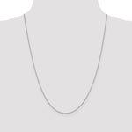 Load image into Gallery viewer, 18K Leslie's WG 0.70mm Box Chain18LP21-24