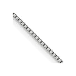 Load image into Gallery viewer, 18K Leslie's WG 0.70mm Box Chain18LP21-24