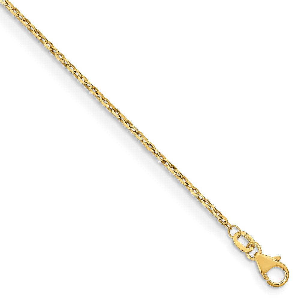 18K Leslie's 1.50mm D/C Cable Chain18LP23-24