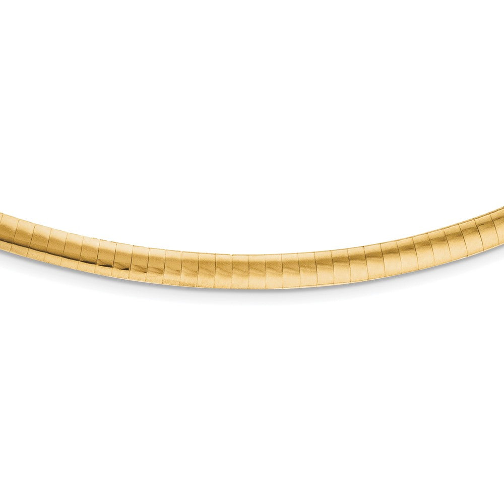 Leslie's 14K Two-tone Supreme Reversible Uniclasp Omega Necklace2690-18