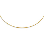 Load image into Gallery viewer, Leslie's 14K 1.2mm Omega Necklace Detachable clasp Omega Necklace2782-16