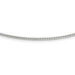 Load image into Gallery viewer, Leslie's 14K White Gold 1.2mm Detachable Clasp Omega Necklace2783-16