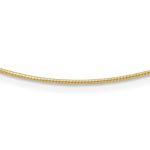 Load image into Gallery viewer, Leslie's 14K 1MM Round Detachable clasp Omega Necklace2804-16