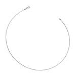 Load image into Gallery viewer, Leslie's 14K White Gold 1MM Round Detachable clasp Omega Necklace2805-18