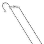 Load image into Gallery viewer, Leslie's 14K White Gold 1.4 mm Adjustable Wheat Chain3187-30