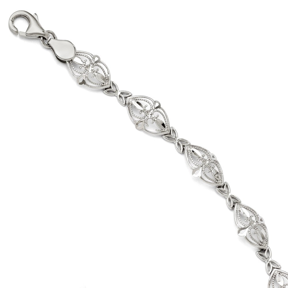 Leslie's 14K White Gold Bracelet3662-7