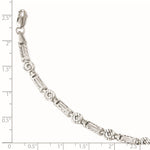 Load image into Gallery viewer, Leslie's 14K White Gold D/C Bracelet3838-7