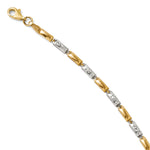 Load image into Gallery viewer, Leslie's 14K w/Rhodium D/C Bracelet3997-7