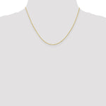 Load image into Gallery viewer, Leslie's 10K 1 mm Singapore Chain5056-18