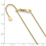 Load image into Gallery viewer, Leslie's 10K Yellow Gold 1 mm Adjustable Wheat Chain5192-30