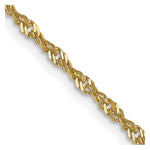 Load image into Gallery viewer, Leslie's 10K 1.7 mm Sparkle Singapore Chain5263-18