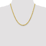 Load image into Gallery viewer, Leslie's 10K 4.5mm Diamond-Cut Rope Chain5267-20