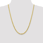 Load image into Gallery viewer, Leslie's 10K 4.5mm Diamond-Cut Rope Chain5267-24