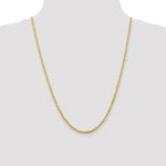 Load image into Gallery viewer, Leslie's 10K 2.8mm Diamond-Cut Lightweight Rope Chain5268-24