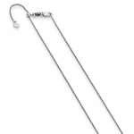 Load image into Gallery viewer, Leslie's 10K White Gold .8 mm Adjustable Wheat Chain5279-30