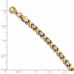 Load image into Gallery viewer, Leslie's 10K Yellow Gold with Rhodium D/C Bracelet5623-7