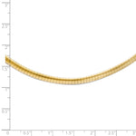 Load image into Gallery viewer, Leslie's 10K Two-tone Supreme Reversible Omega Necklace5674-18