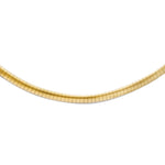 Load image into Gallery viewer, Leslie's 10K Two-tone Supreme Reversible Omega Necklace5674-18