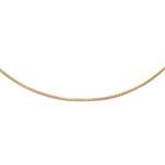 Load image into Gallery viewer, Leslie's 10K Yellow Gold Snake Wire Necklace5690-18