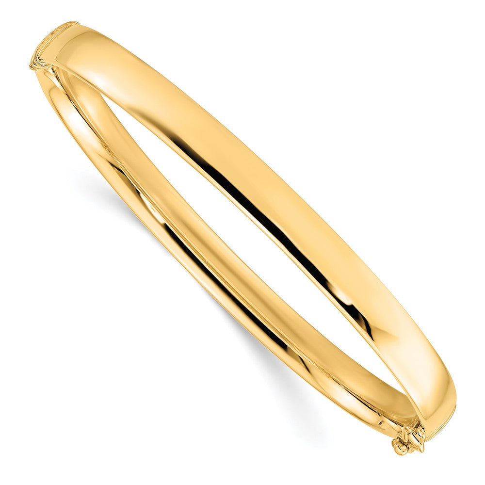 Leslie's 10K Yellow Gold 5.9mm Bangle5693-7