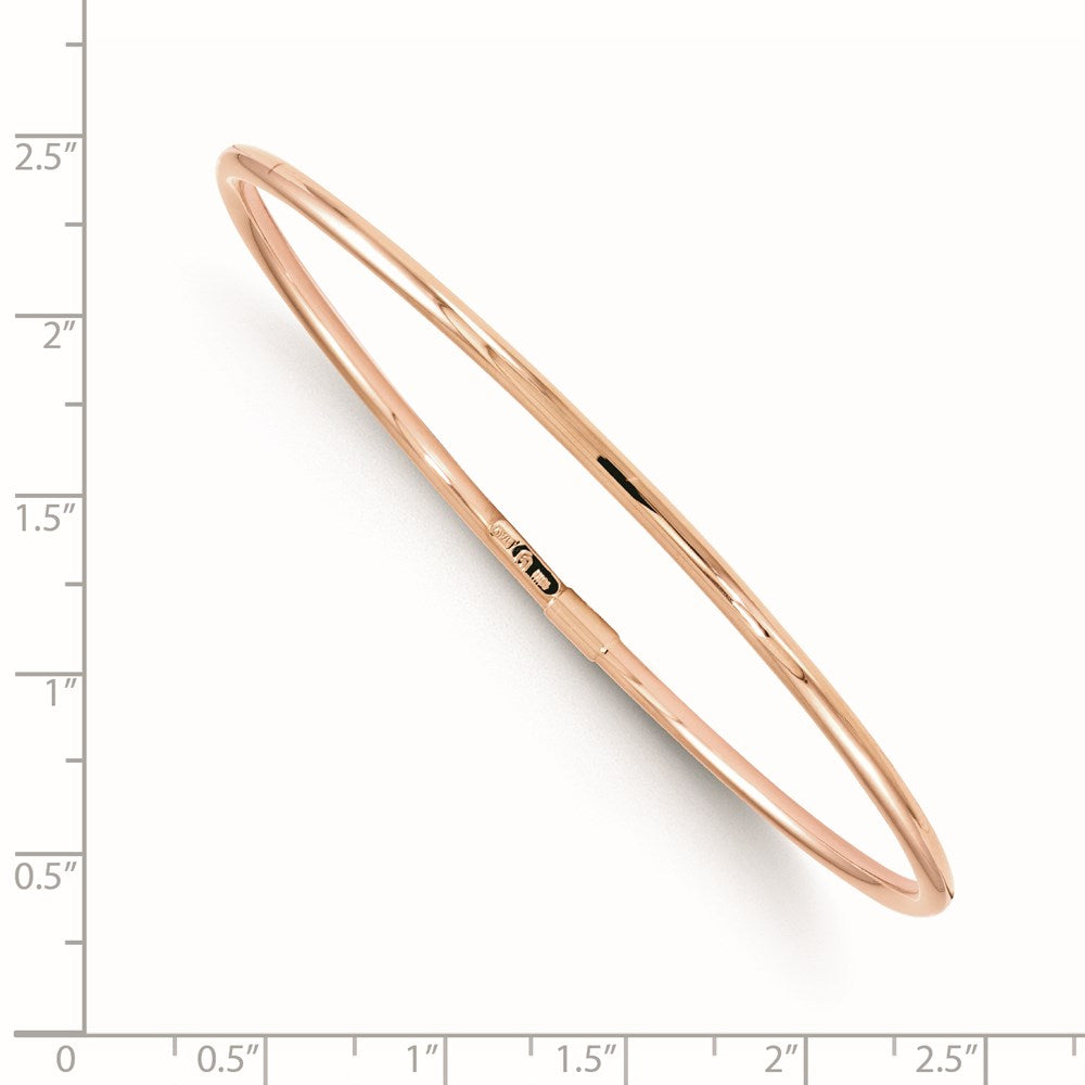 Leslie's 10K Rose Gold Slip-On Bangle5700-7