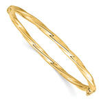 Load image into Gallery viewer, Leslie's 10K Yellow Gold Bangle5701-7